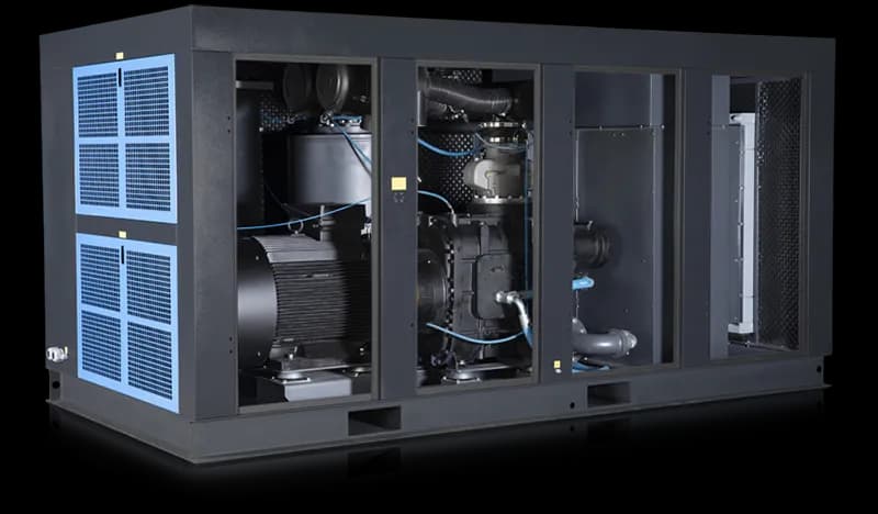 Compressor de ar de alta eficiência